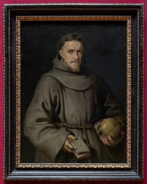 Portrett av en franciskansk bror - Peter Paul Rubens