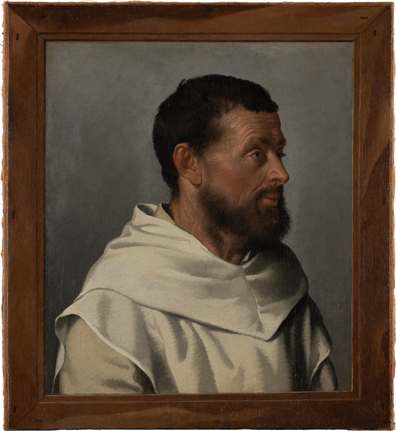 Portrett av en sekulær bror - Giovanni Battista Moroni