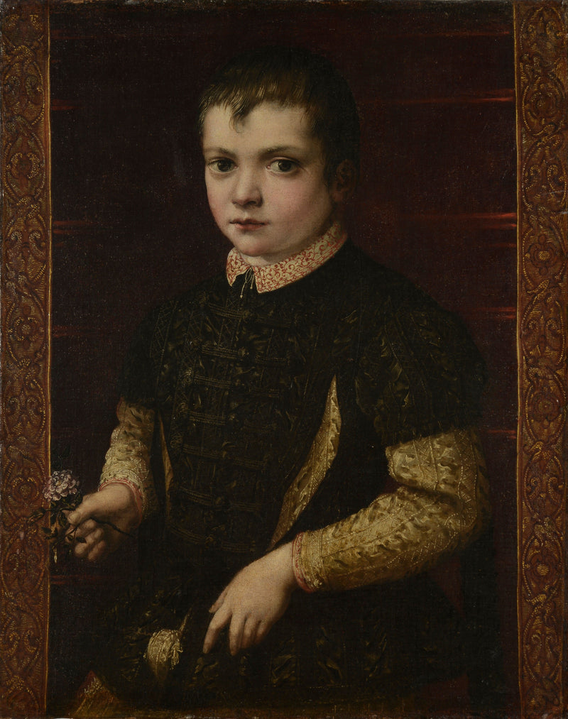 Portrett av en gutt - Francesco Salviati