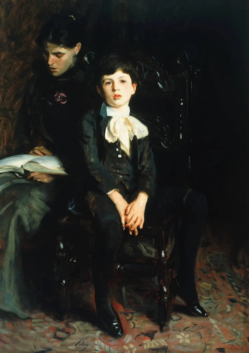 Portrett av en gutt - John Singer Sargent