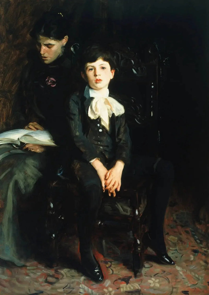 Portrett av en gutt - John Singer Sargent