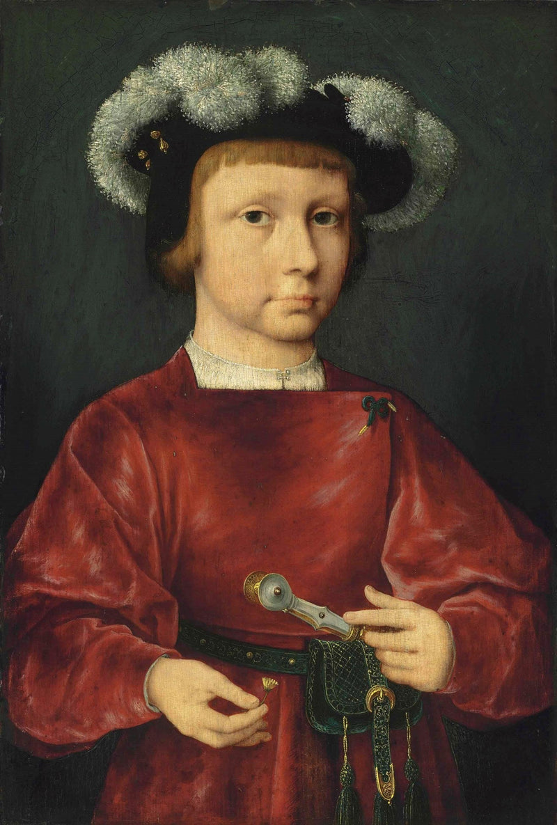 Portrett av en gutt - Joos van Cleve