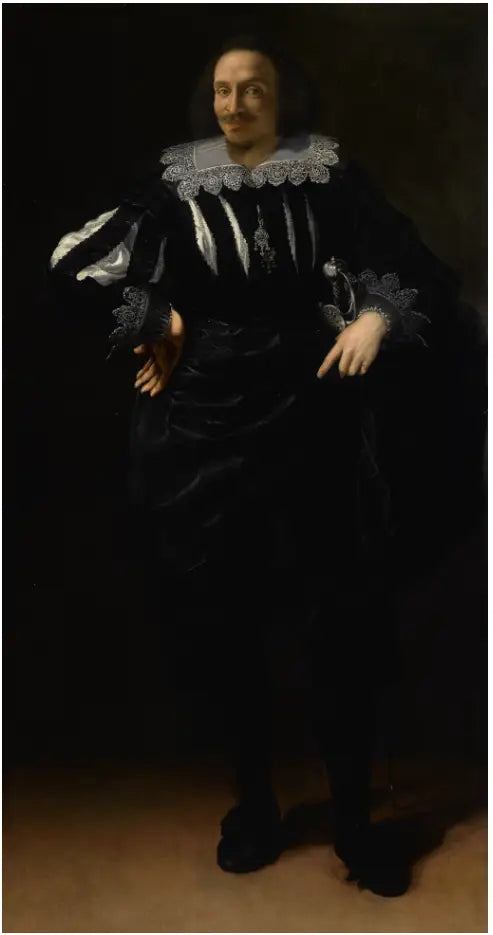 Portrett av en gentleman - Artemisia Gentileschi