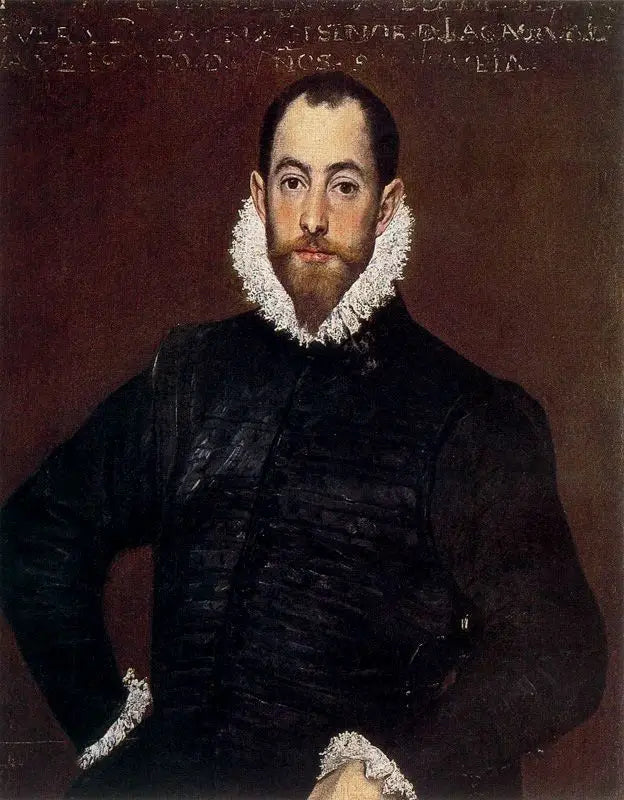 Portrett av en gentleman fra Maison de Leiva - El Greco