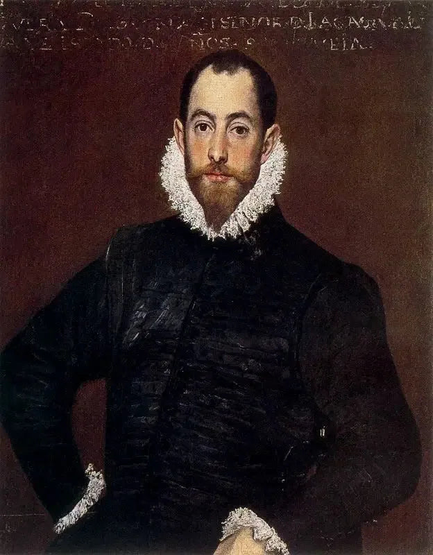Portrett av en gentleman fra Maison de Leiva - El Greco