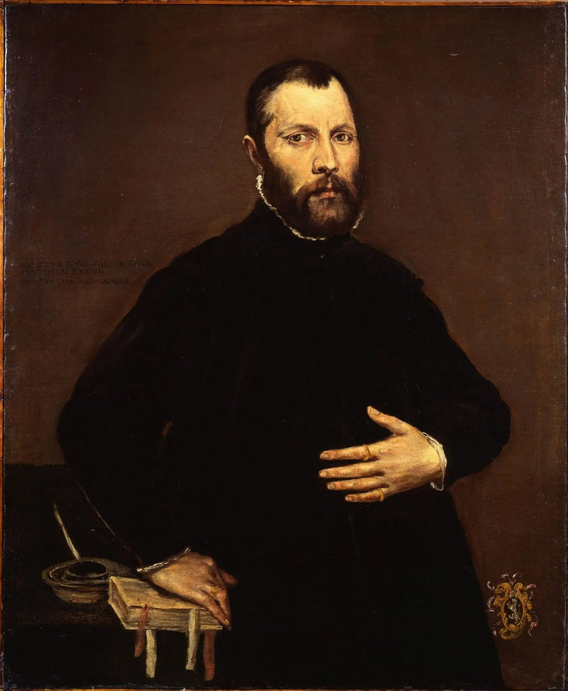 Portrett av en gentleman - El Greco