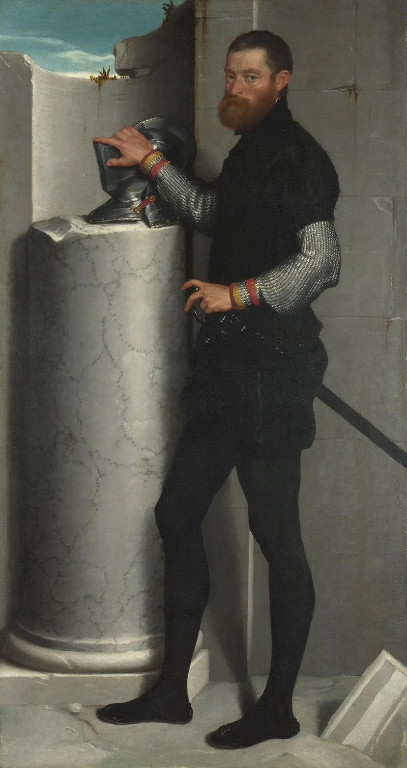 Portrett av en gentleman - Giovanni Battista Moroni