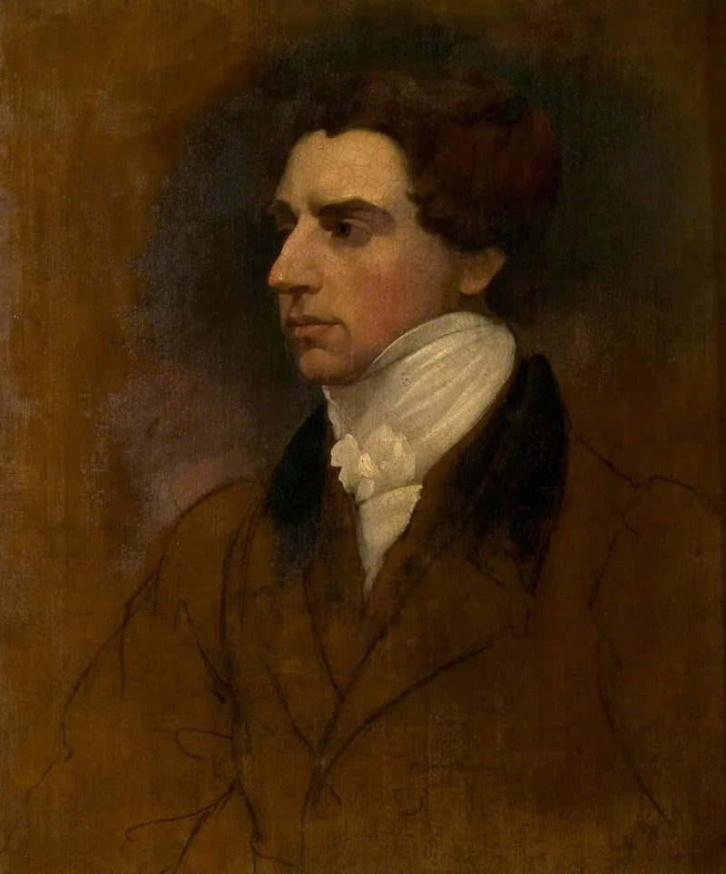Portrett av en gentleman (uferdig) - John Constable