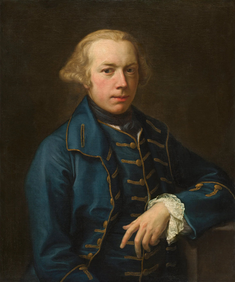 Portrett av en gentleman - Pompeo Batoni