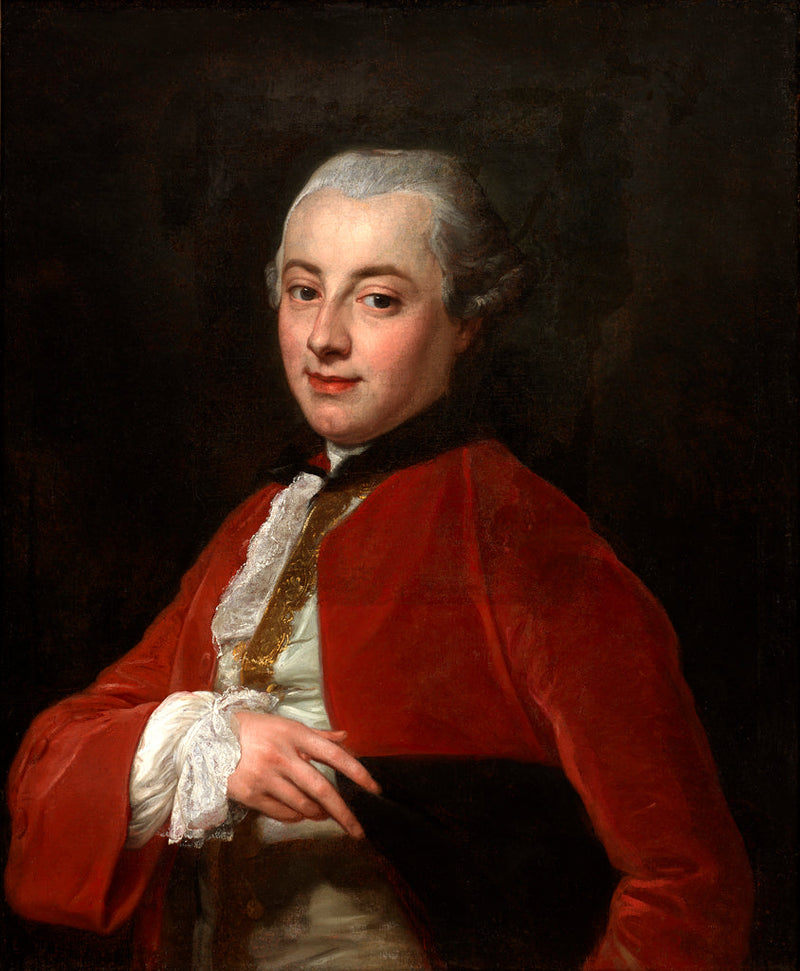 Portrett av en gentleman - Pompeo Batoni