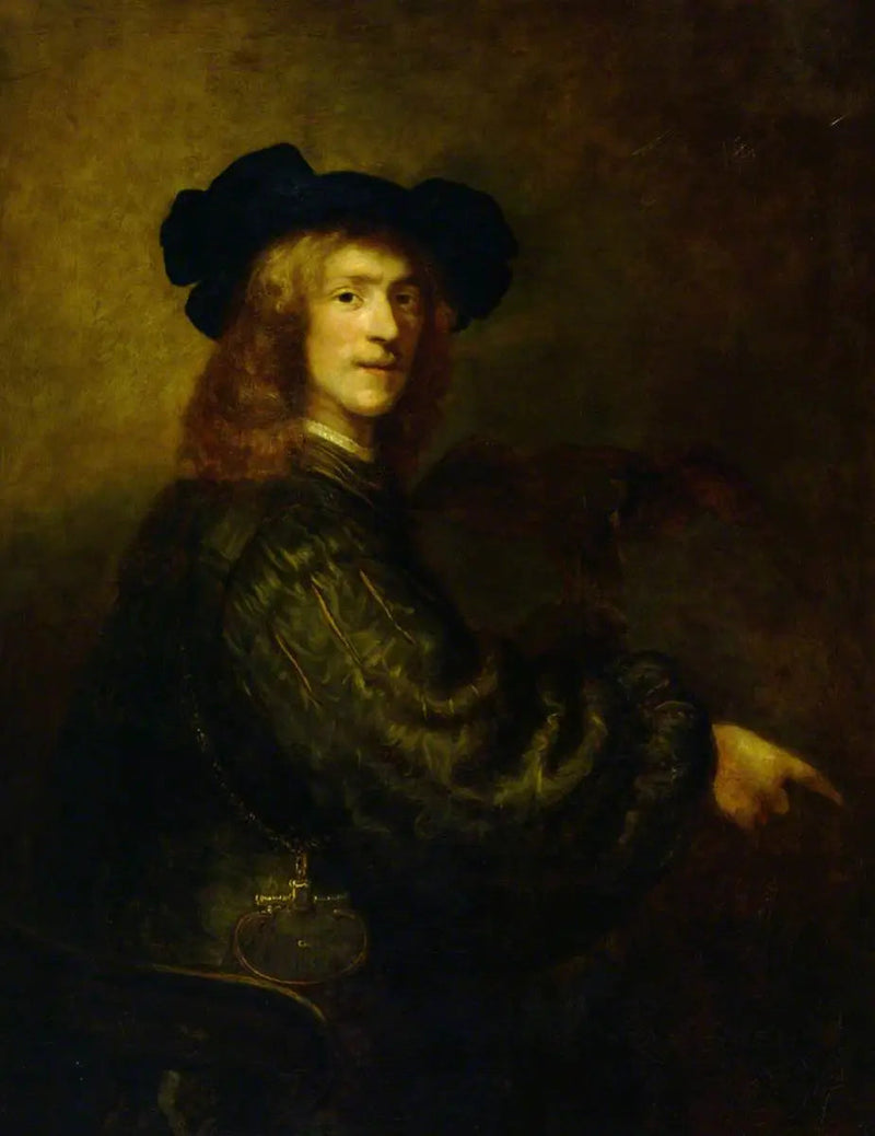 Portrett av en gentleman - Rembrandt