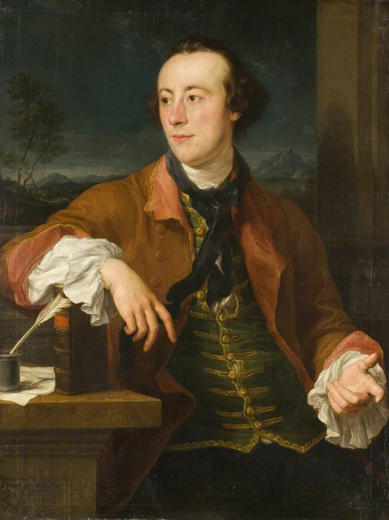 Portrett av en gentleman (tradisjonelt identifisert som Horatio Walpole, 1723–1809) - Pompeo Batoni