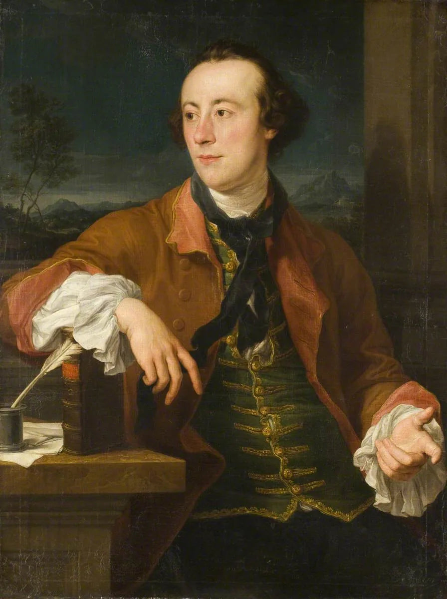 Portrett av en gentleman (tradisjonelt identifisert som Horatio Walpole, 1723–1809) - Pompeo Batoni
