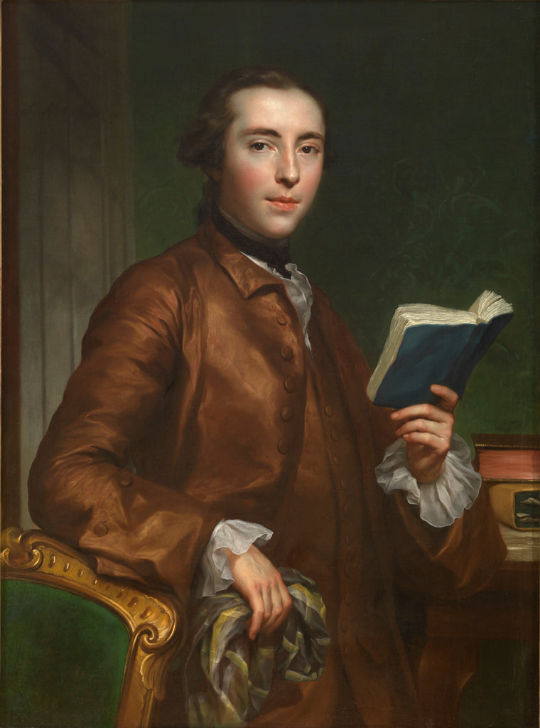 Portrett av en engelsk gentleman - Anton Raphael Mengs