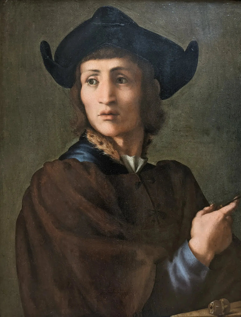 Portrett av en gravør i edelstener - Pontormo