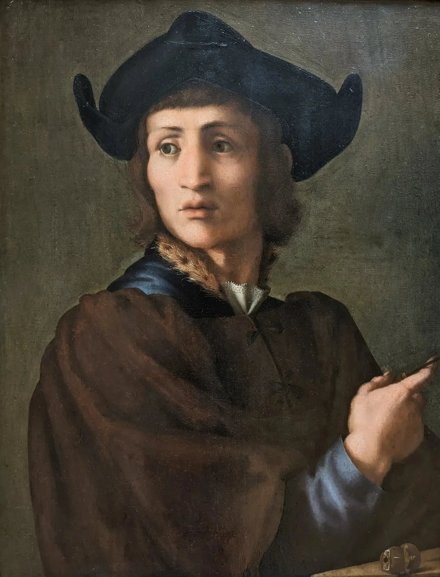 Portrett av en gravør i edelstener - Pontormo