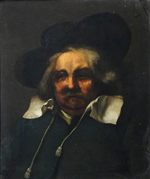 Portrett av en gammel mann (kopi av et maleri fra 1667) - Rembrandt