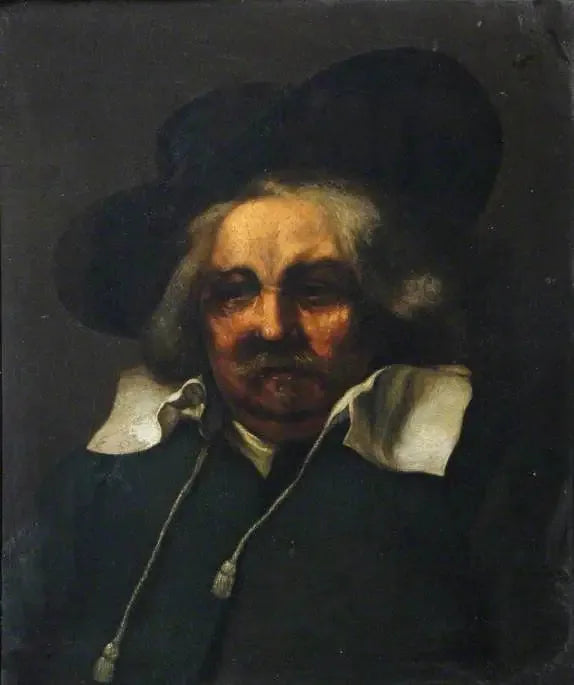 Portrett av en gammel mann (kopi av et maleri fra 1667) - Rembrandt