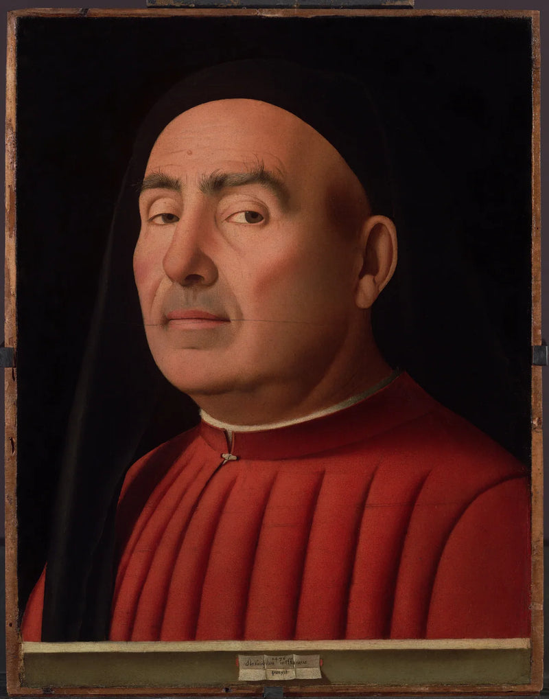 Portrett av en mann - Antonello fra Messina