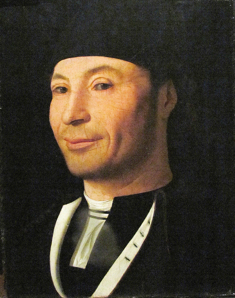 Portrett av en mann - Antonello fra Messina