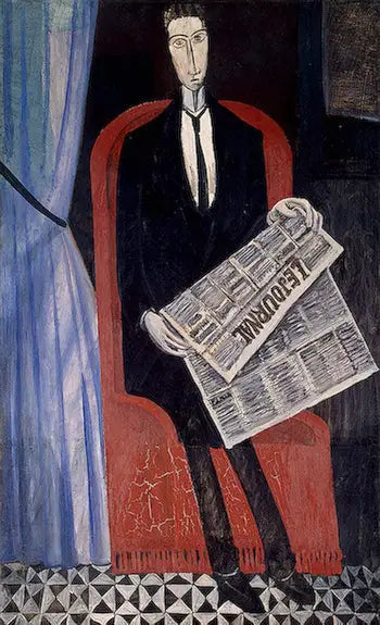 Portrett av en mann med avisen (Chevalier X) - André Derain

Source:
Portrait d'un homme au journal (Chevalier X) - André Derain