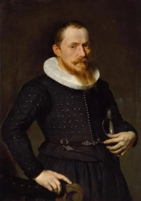 Portrett av en mann med sverd - Peter Paul Rubens