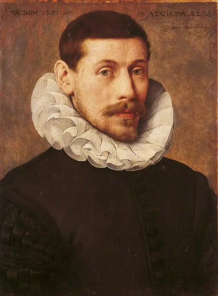 Portrett av en 32 år gammel mann - Frans Pourbus den Yngre

Source:
Portrait d'un homme de 32 ans - Frans Pourbus the Younger