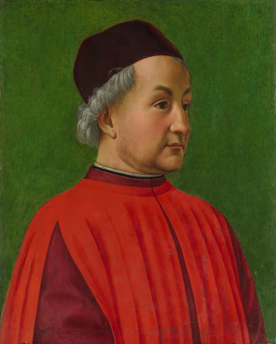 Portrett av en mann - Domenico Ghirlandaio