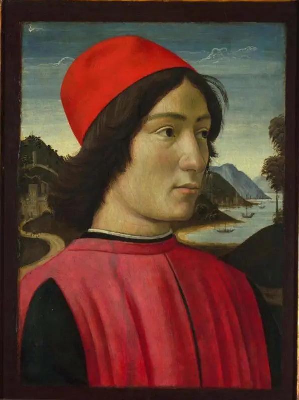 Portrett av en mann - Domenico Ghirlandaio