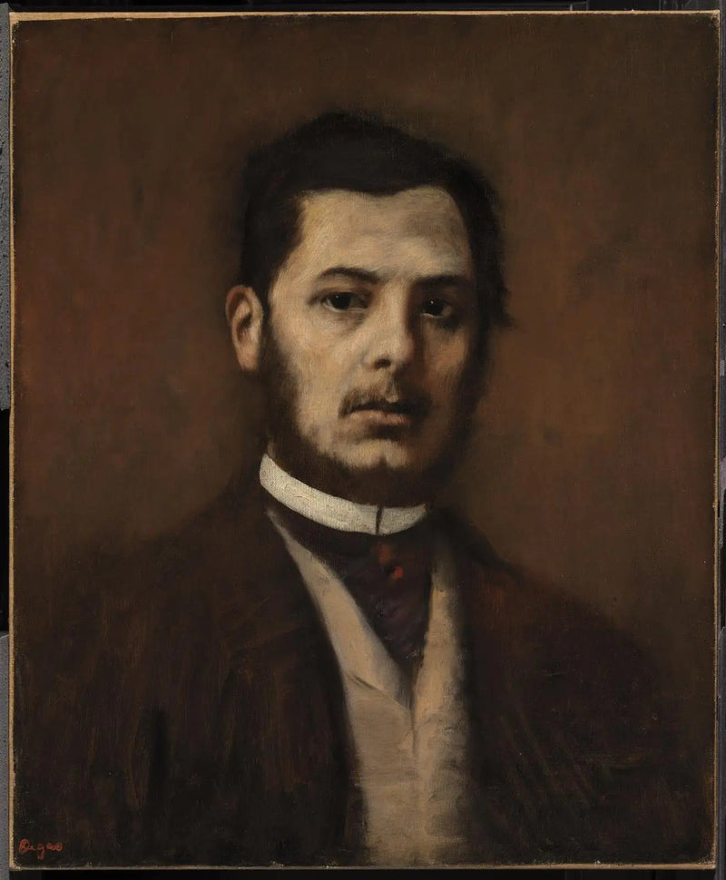Portrett av en mann - Edgar Degas