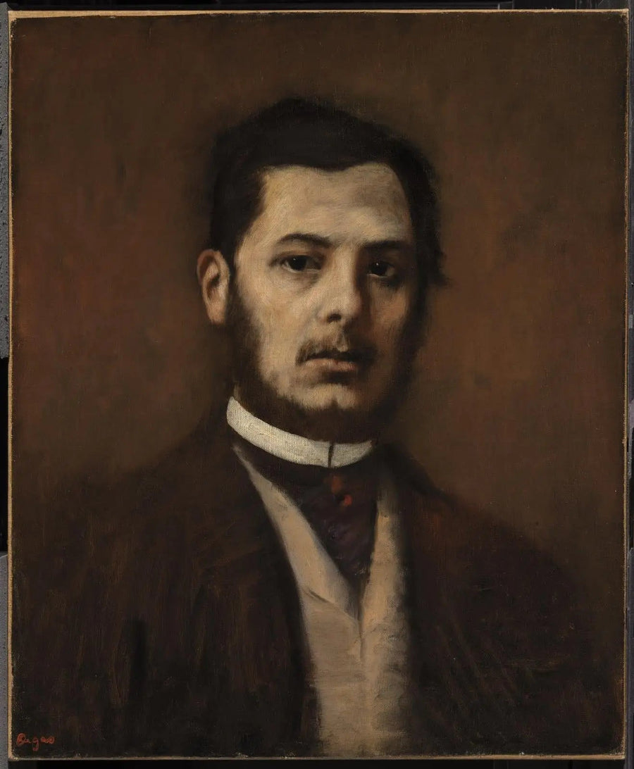 Portrett av en mann - Edgar Degas