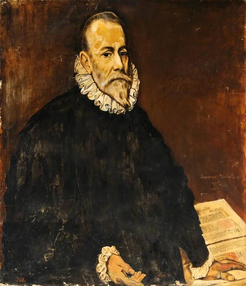 Portrett av en mann - El Greco