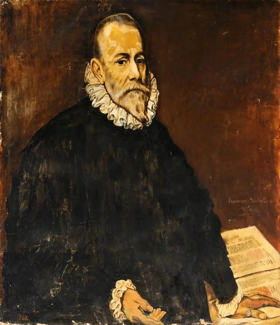 Portrett av en mann - El Greco