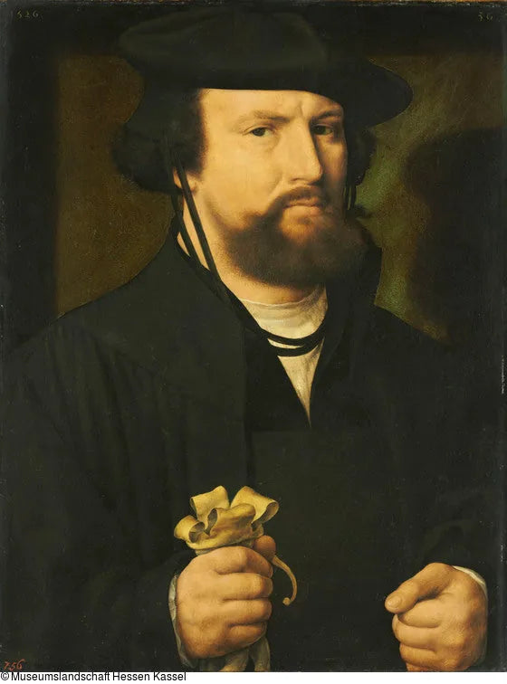Portrett av en mann i brystbildet - Joos van Cleve