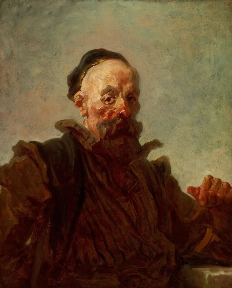 Portrett av en mann i spansk dress - Jean-Honoré Fragonard