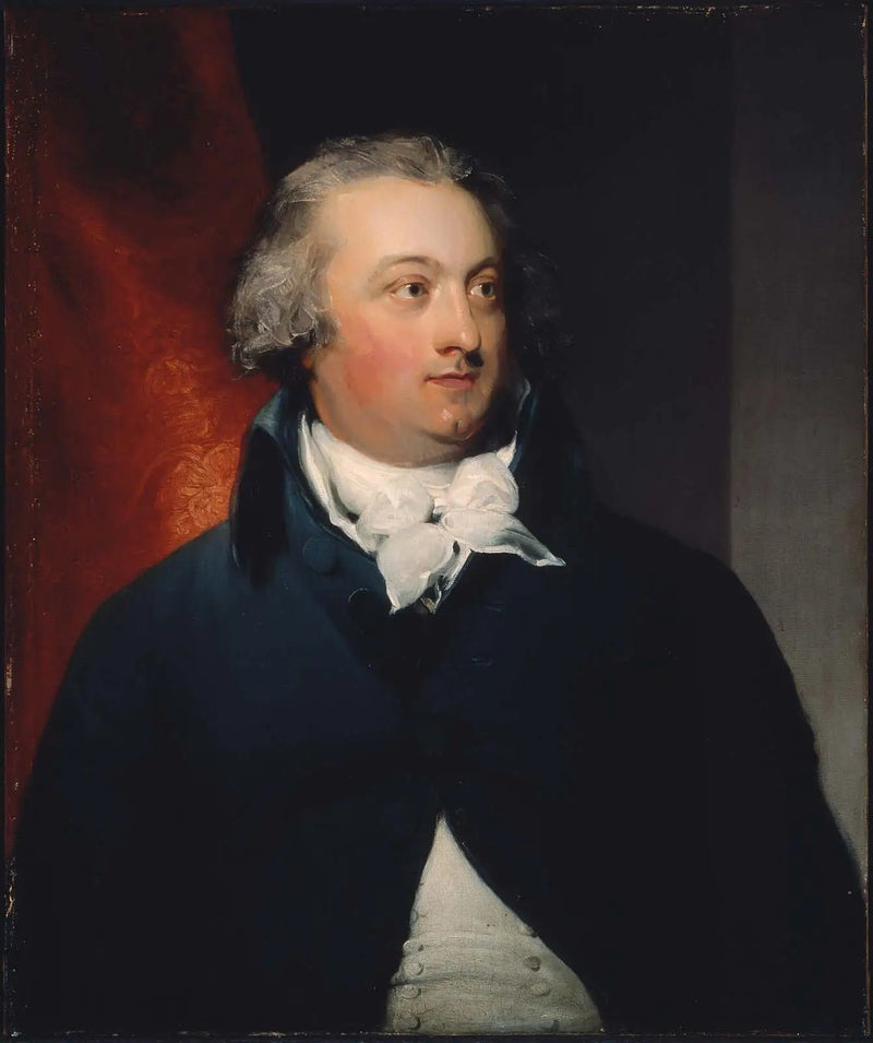 Portrett av en mann i blå frakk - Thomas Lawrence