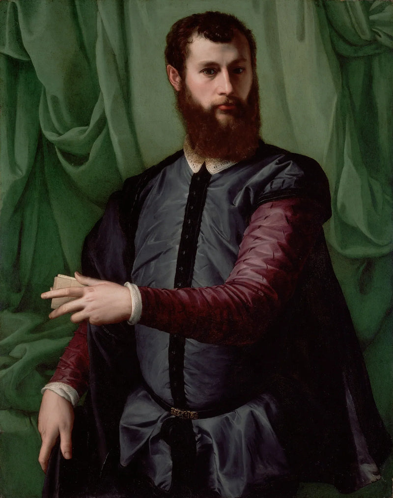 Portrett av en mann - Francesco Salviati