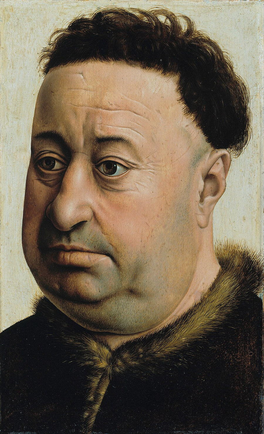 Portrett av en tykk mann - Robert Campin