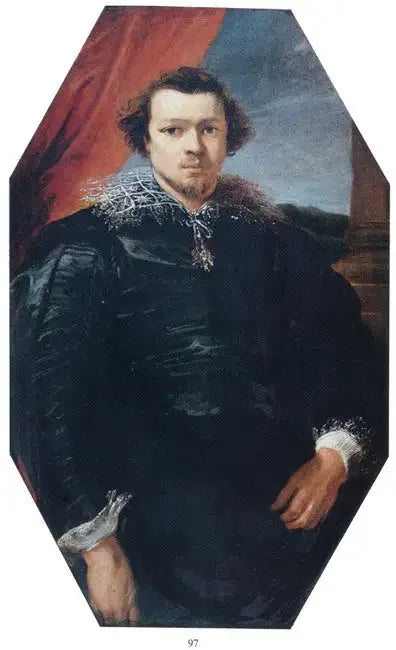 Portrett av en ukjent mann, tidligere kalt Jasper de Charles de Nieuwenhove - Antoine van Dyck

Source:
Portrait d'un homme inconnu, autrefois appelé Jasper de Charles de Nieuwenhove - Antoine van Dyck