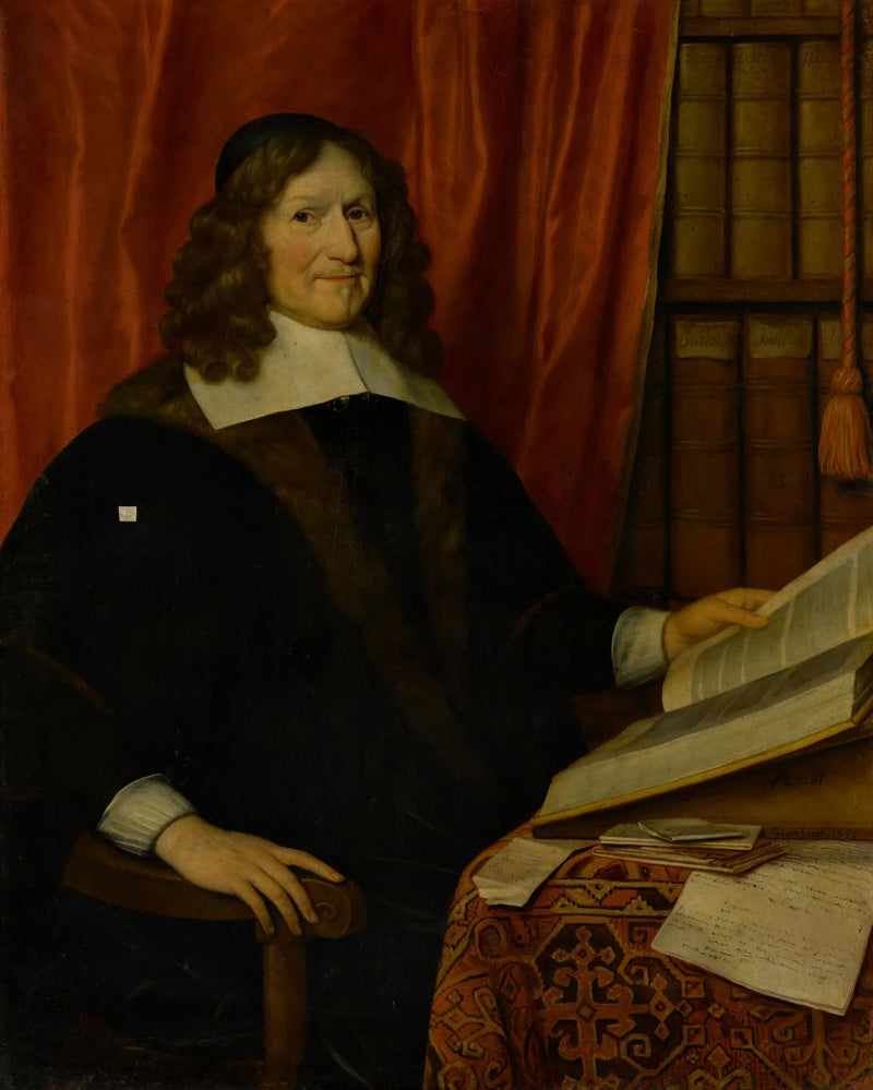 Portrett av en ukjent mann - Gerrit van Honthorst