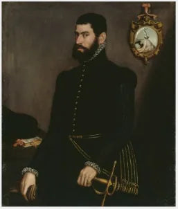 Portrett av en ukjent mann - Giovanni Battista Moroni