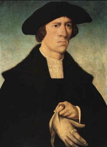 Portrett av en ukjent mann - Joos van Cleve