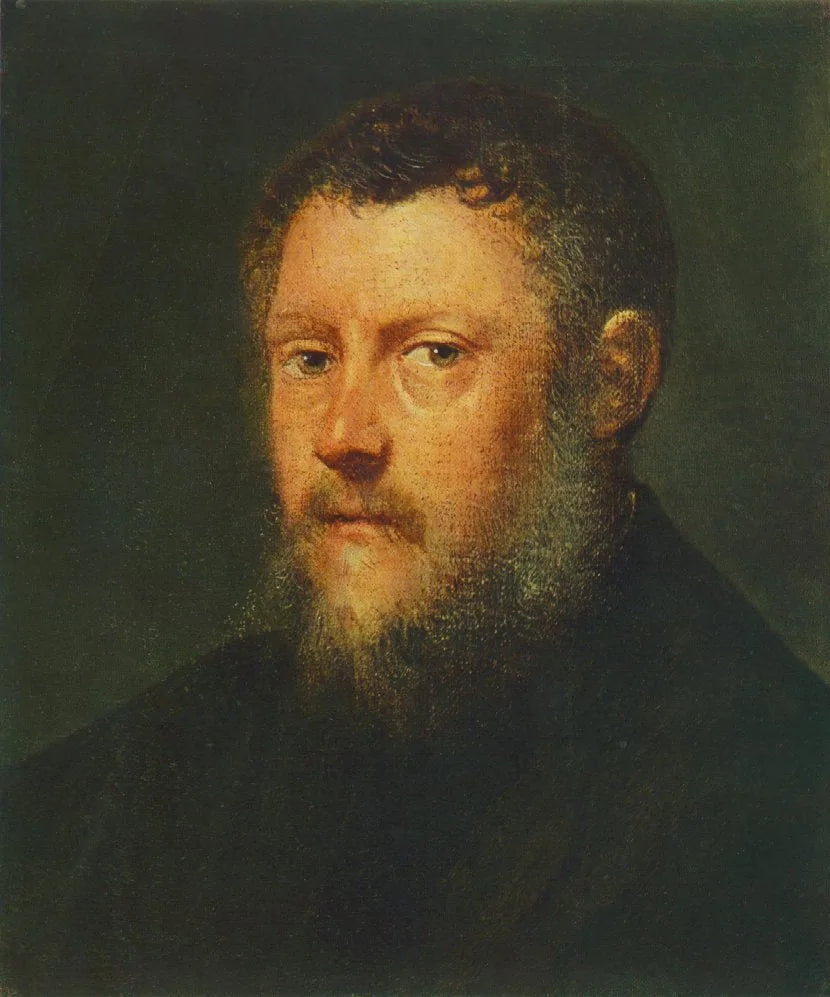Portrett av en mann - Jacopo Tintoretto