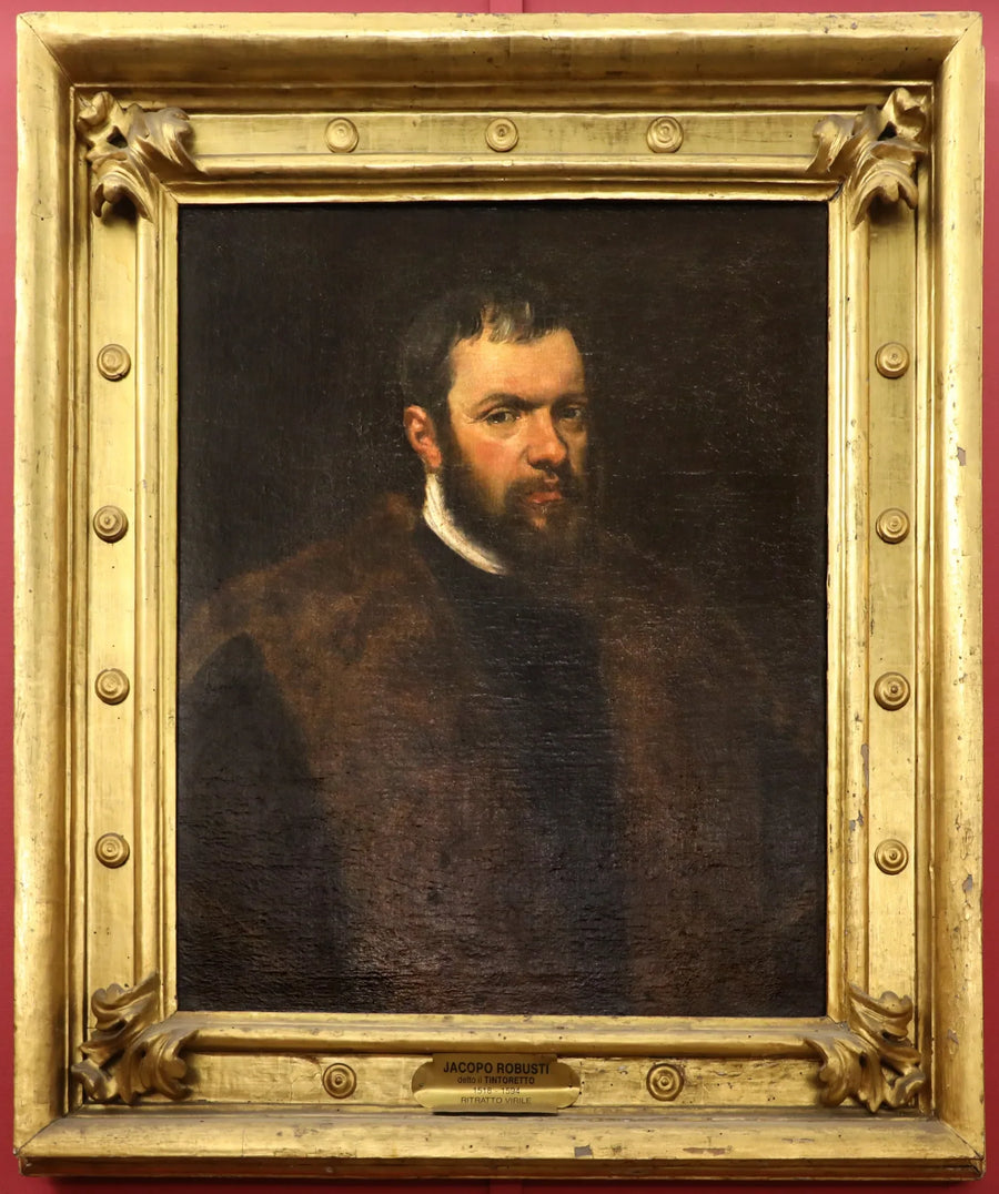 Portrett av en mann - Jacopo Tintoretto