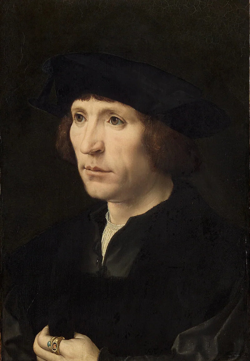 Portrett av en mann - Jan Gossaert