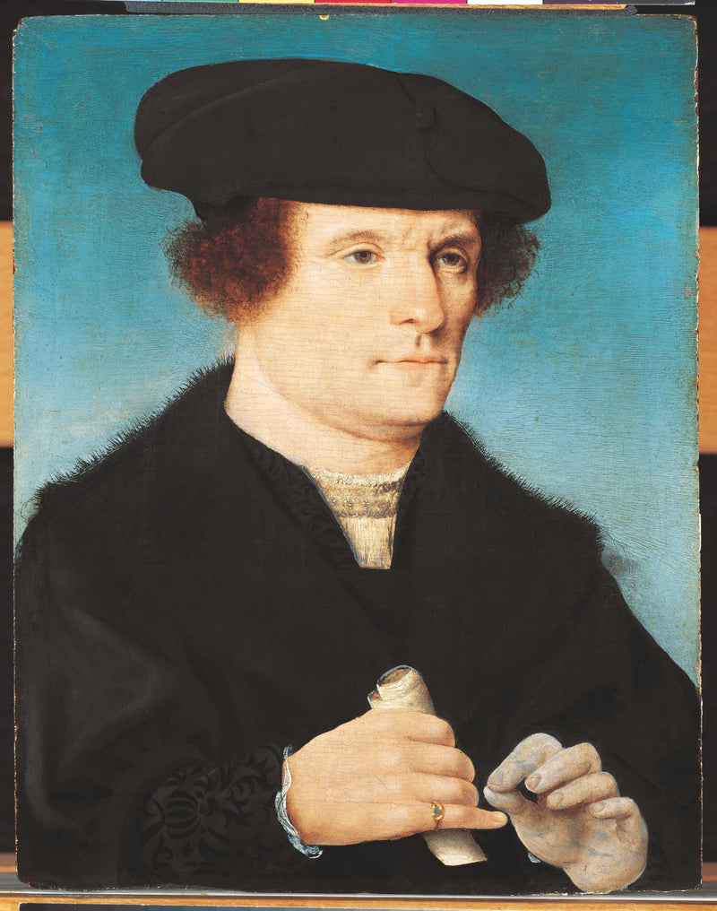 Portrett av en mann - Joos van Cleve