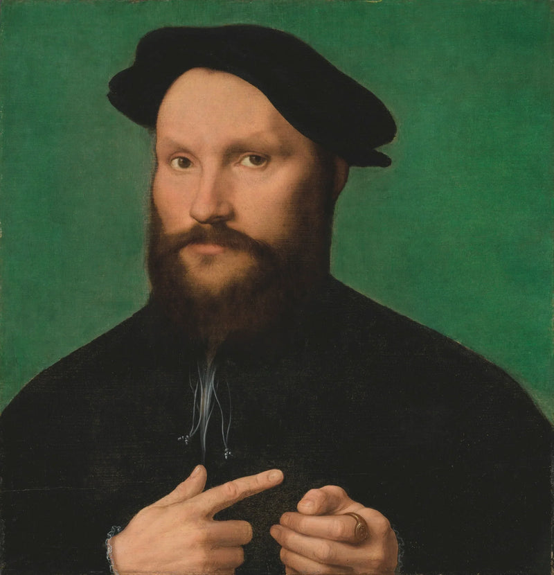 Portrett av en mann - Joos van Cleve