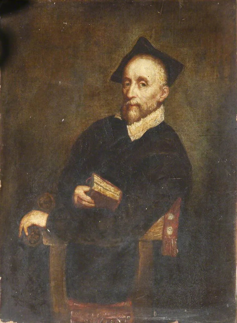 Portrett av en mann (« Titian's skolelærer ») - Giovanni Battista Moroni