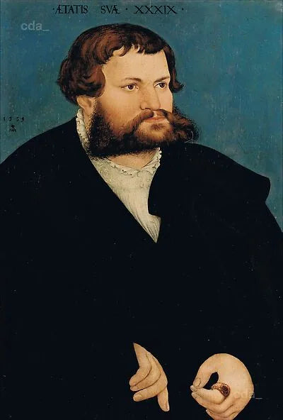 Portrett av en mann - Lucas Cranach den eldre