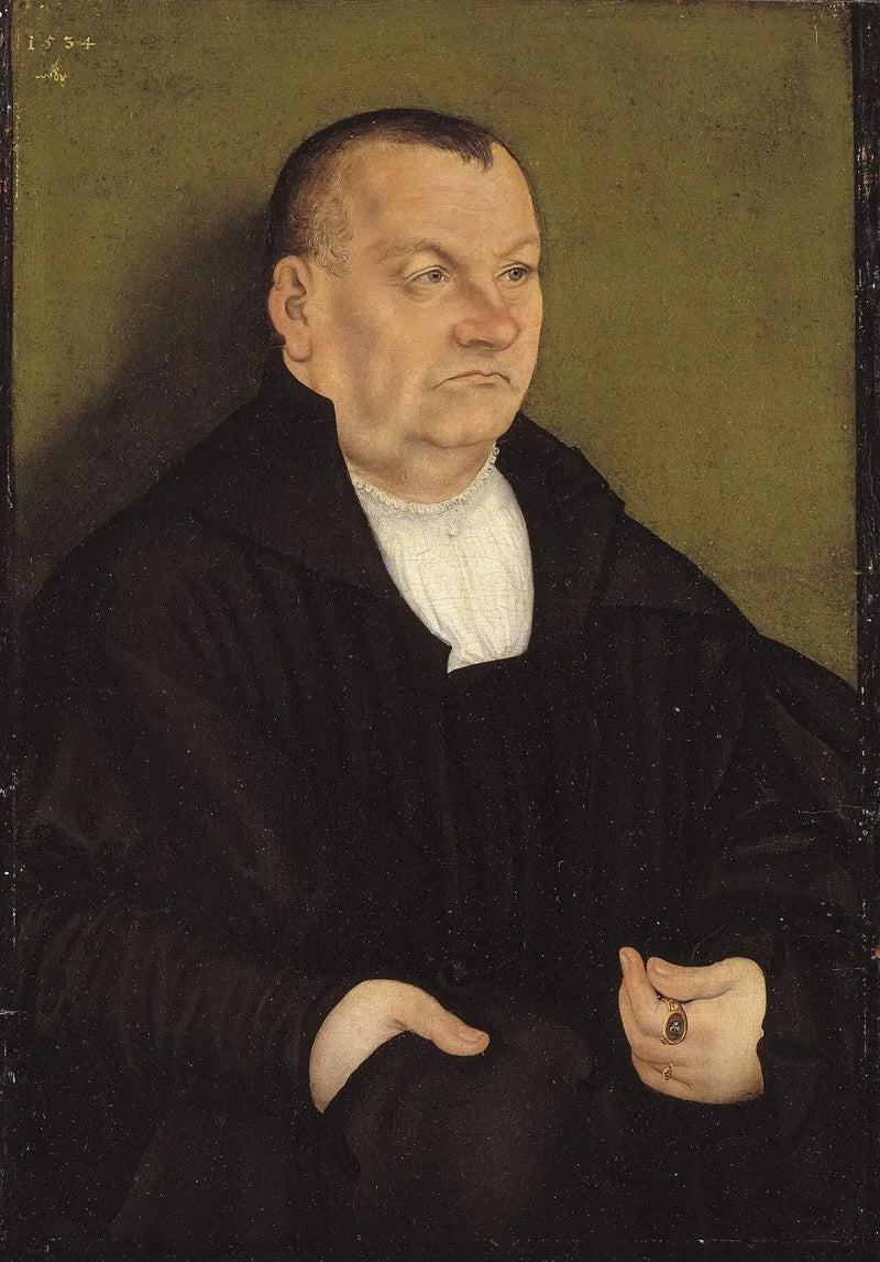 Portrett av en mann - Lucas Cranach den eldre